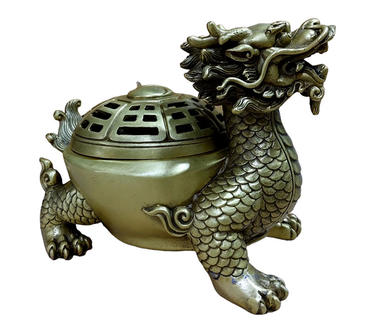 เต่ามังกร-เตากำยาน กระถางกำยาน กระถางธูป ของตกแต่งบ้าน