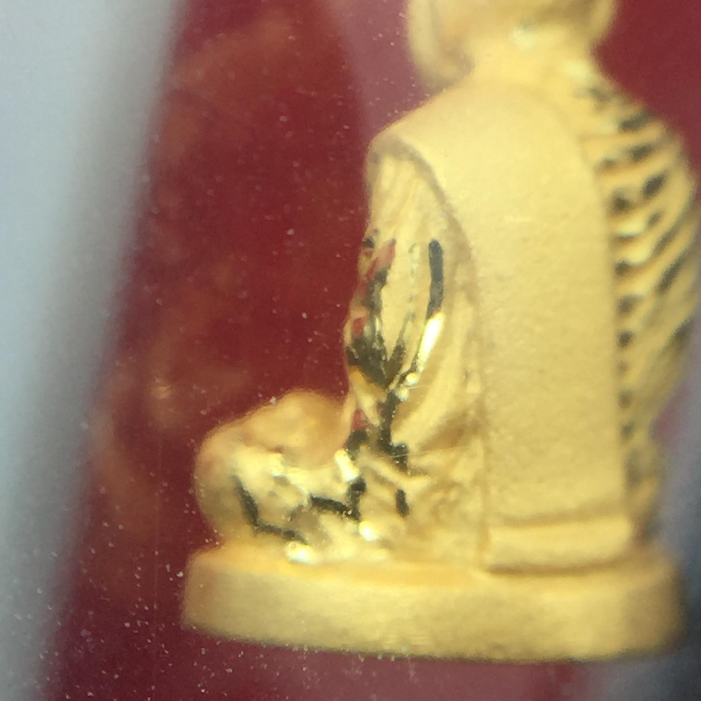 สมเด็จพระพุฒาจารย์โต พรหมรังสี(สมเด็จโต) รุ่นอุดมโชคโภคทรัพย์ ปี 2550 เนื้อทองคำ(สภาพ สวย ซีนซองเดิม กล่องบรรจุเดิมครบสมบูรณ์)