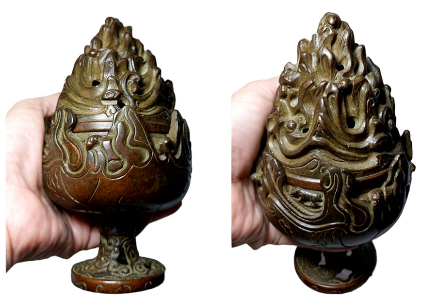 ภูเขา -เตากำยาน กระถางกำยาน ของตกแต่งบ้านสไตล์จีน