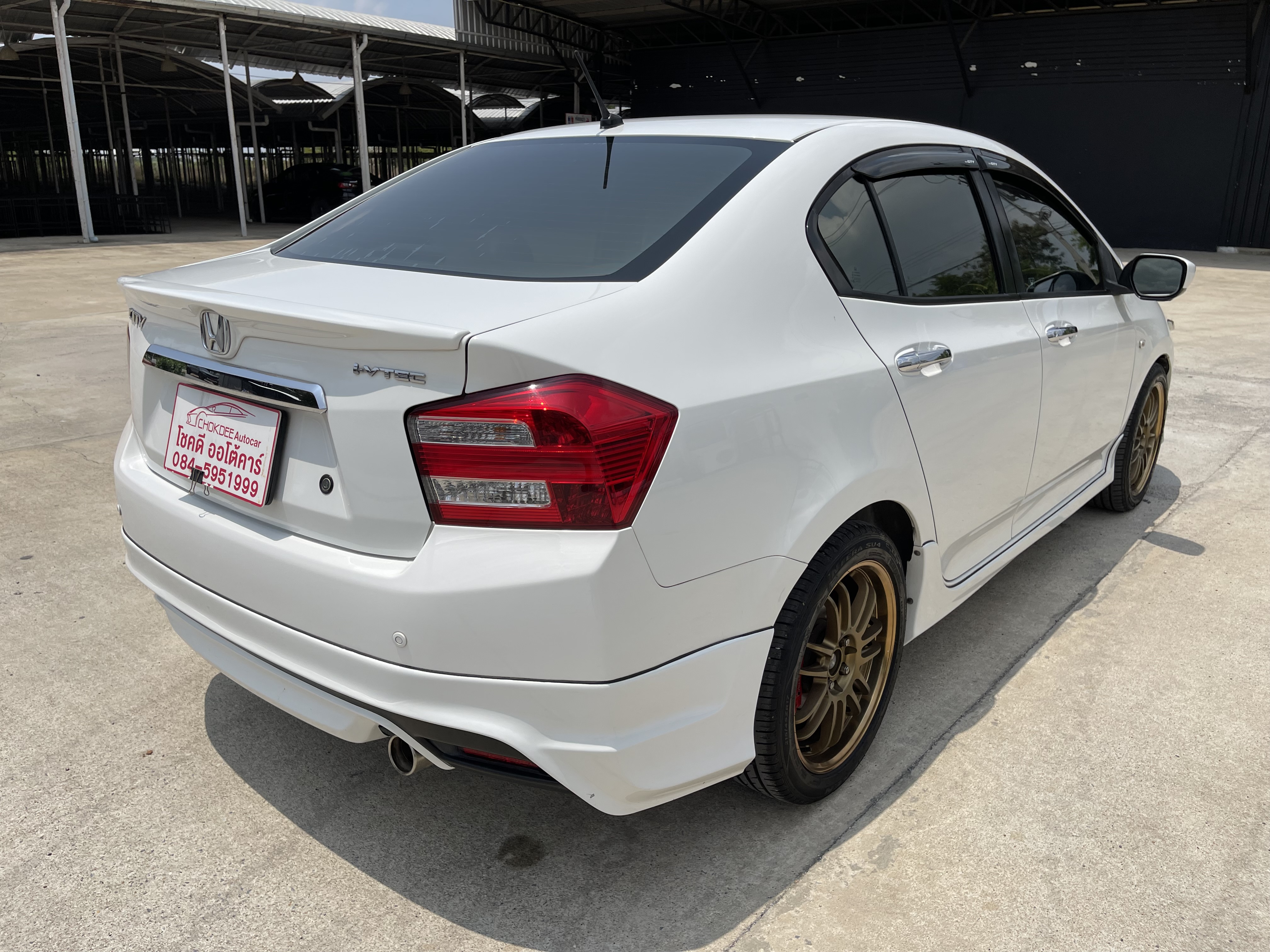 Honda City 1.5 SV At 2013 ขาว