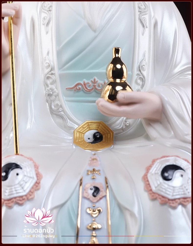ไท้แปะกิมแช้ ไท้ไป่จินซิน เทพเจ้าแห่งดาวศุกร์ ขนาด 16 นิ้ว