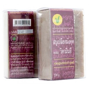 สบู่ใบว่านมังคุด+วิตามินอี 130 กรัม