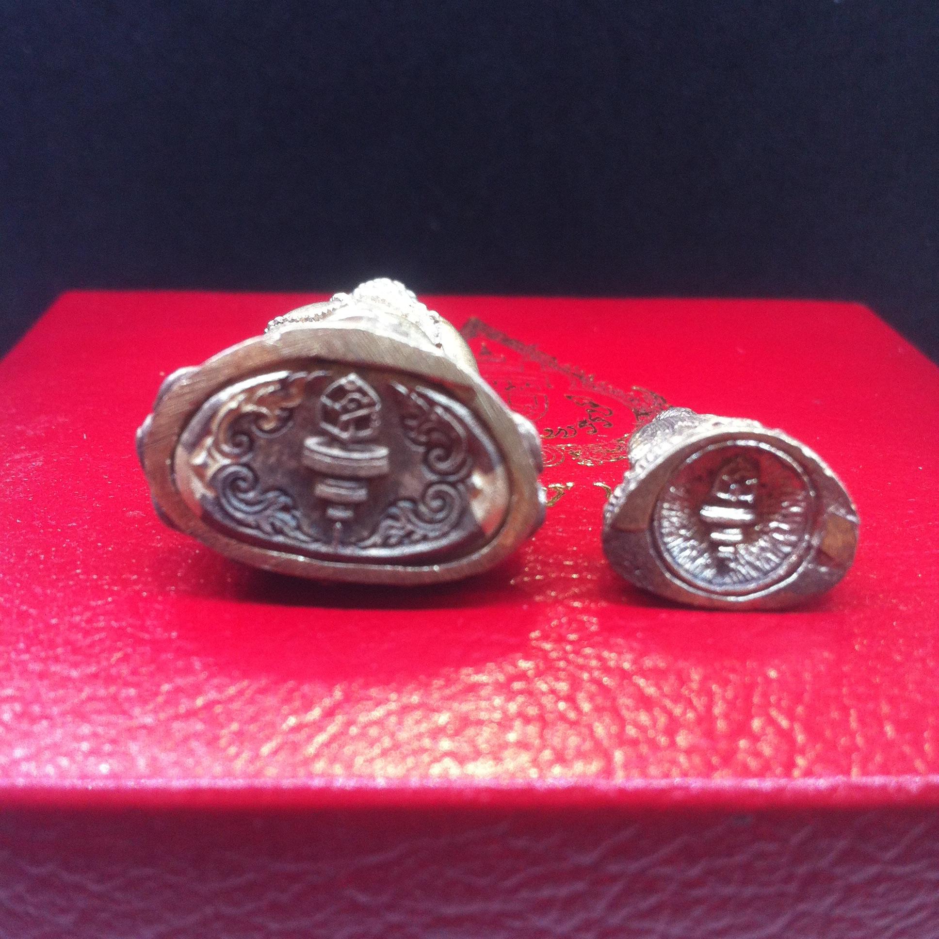 ชุดพระกริ่ง-พระชัยวัฒน์-เหรียญพระสังฆราชวาส 90พรรษา เนื้อเงิน ปี2531(ในหลวงเสด็จ)