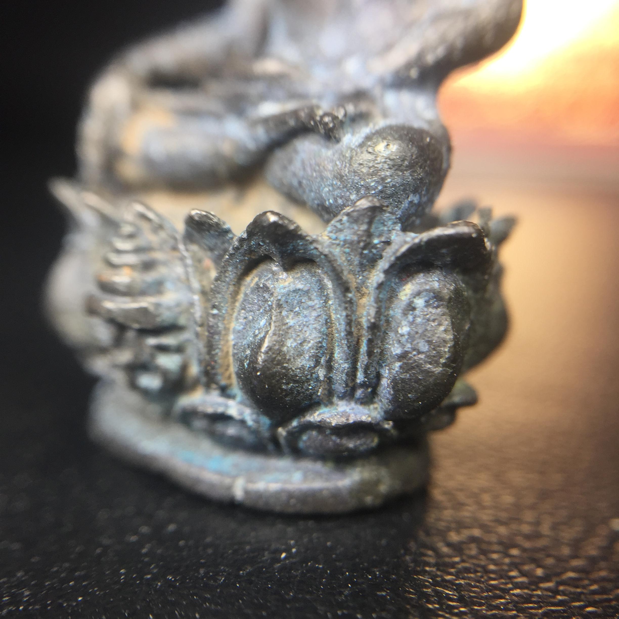 พระกริ่งบุพพาภิมงคล วัดบุพพาราม ปี2519 เนื้อนวโลหะ(***พระดีที่พ่อสร้างและพระราชทานนาม***)(ในหลวง ร.9 เสด็จเททอง)