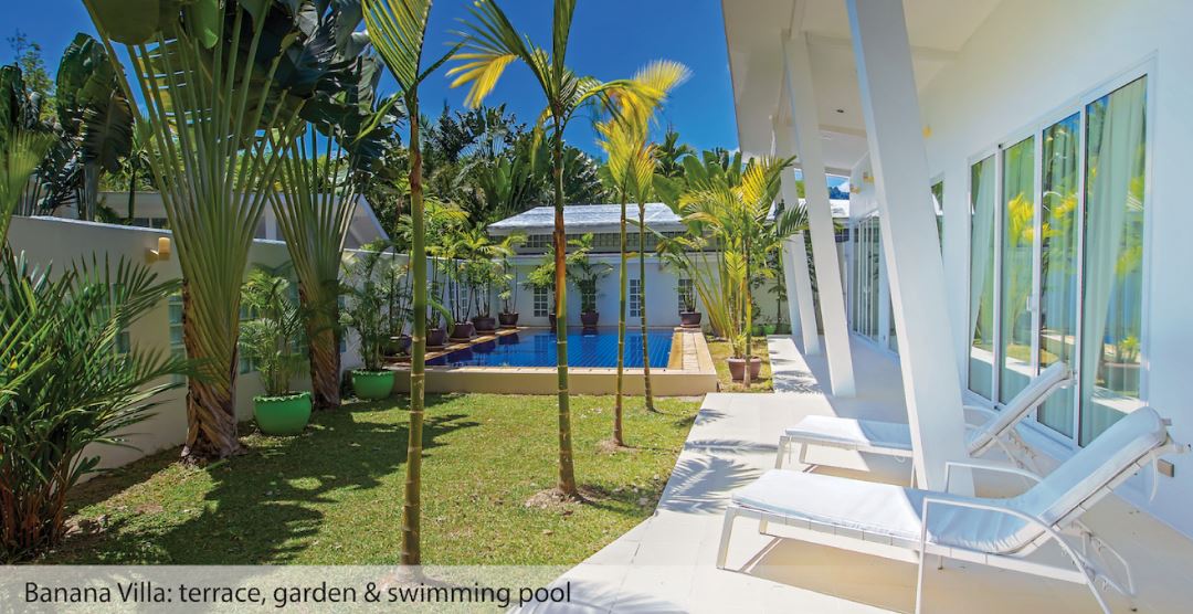 For Rent : Thalang, Luxury Private Pool Villa , 3 bedrooms 3 bathrooms. Garden View.