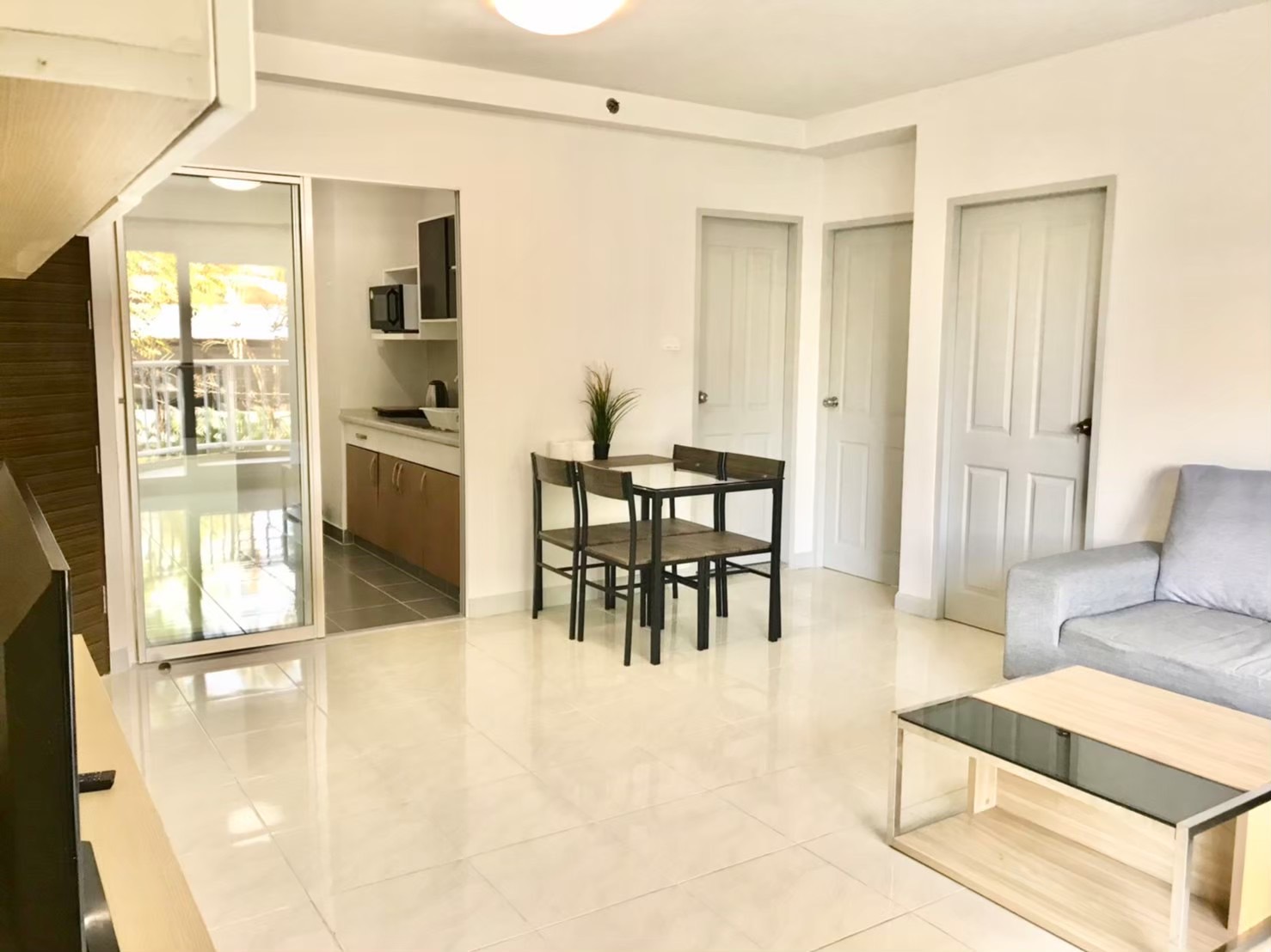 For Rent : Supalai Park @Downtown Phuket, 2 bedrooms 2 bathrooms, 2nd flr.