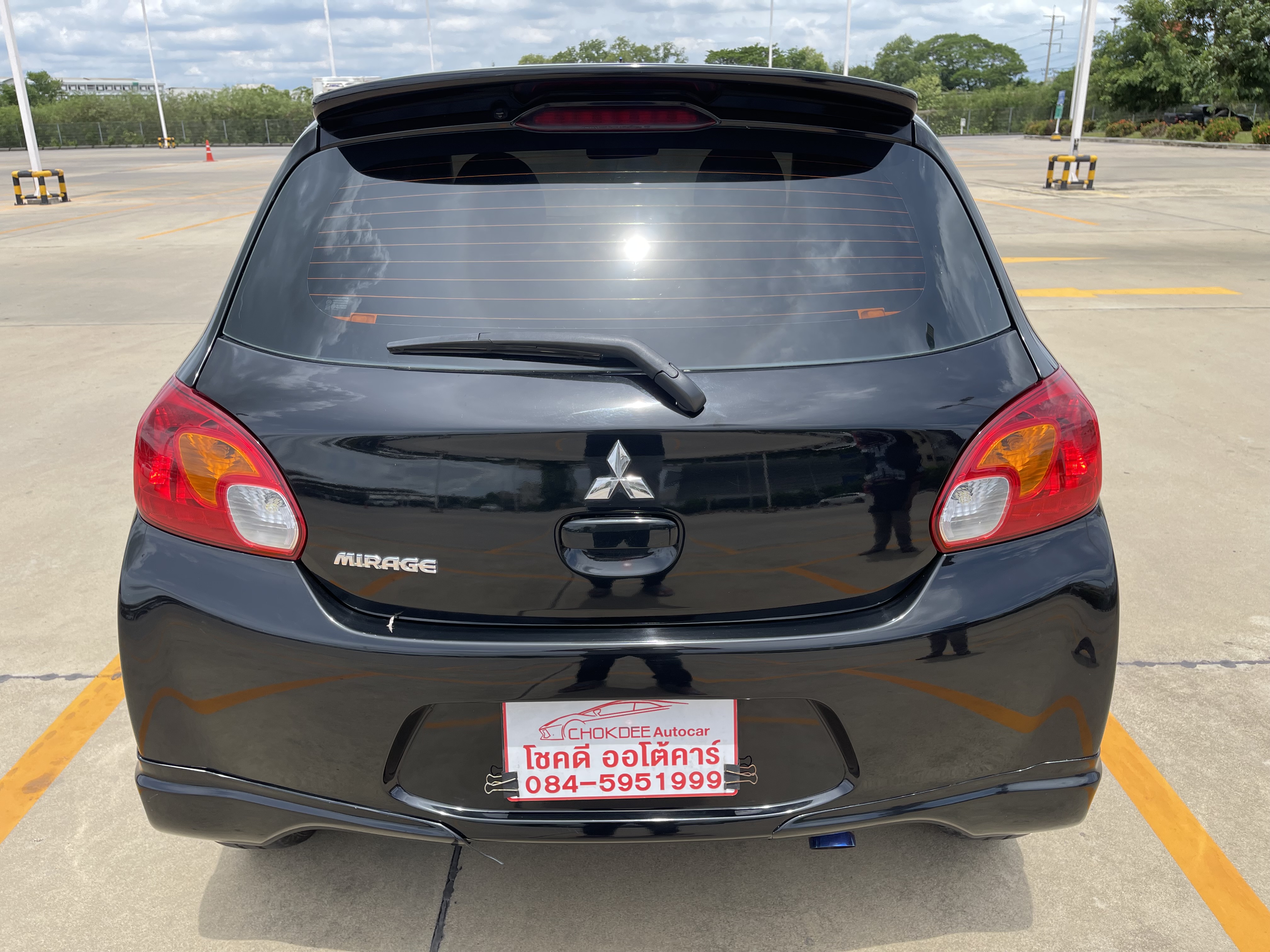 Mitsubishi Mirage 1.2 GLX At 2015 ดำ