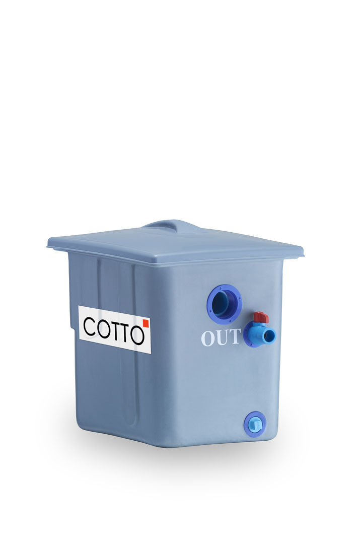 ถังดักไขมันใต้ดินCOTTO CNGT/U30E1 ขนาด30 ลิตร