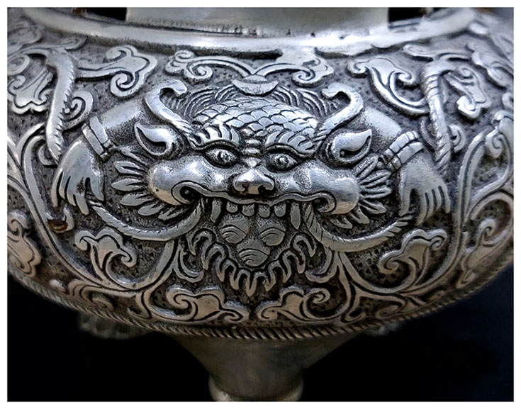 หน้ากาล- เตากำยาน โถกำยาน กระถางกำยาน ของสะสม ของตกแต่งบ้าน