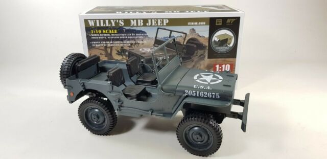 รถจิ๊ปทหาร รุ่น C606 Willy's MB Jeep สเกลขนาด 1:10 งายละเอียด