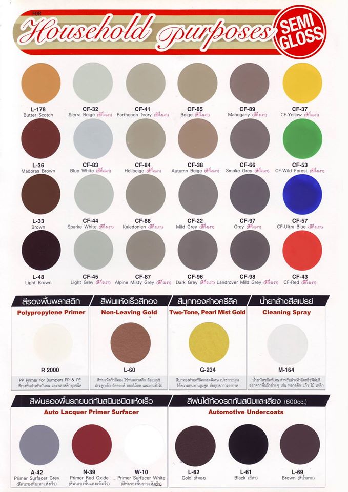 สีสเปรย์ leyland
