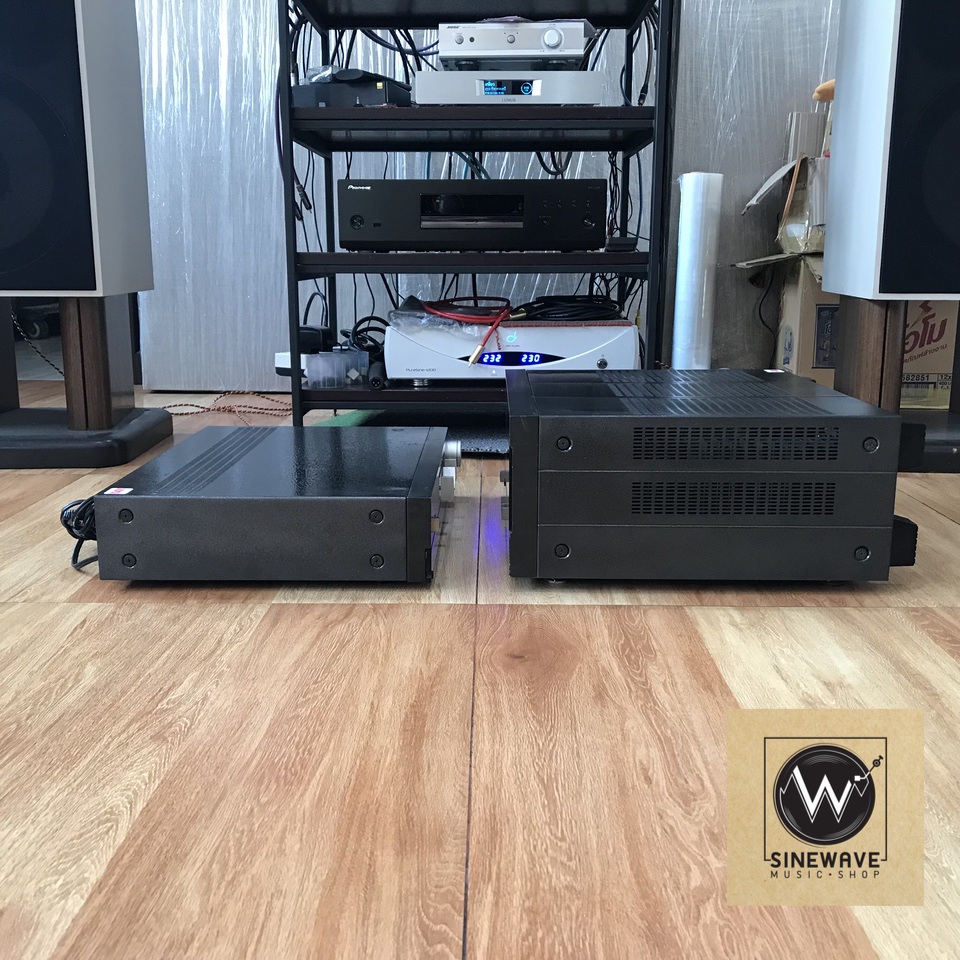 Pre + Power ยี่ห้อ Technics รุ่น SU-A6 + SE-A5 (Made in Japan)