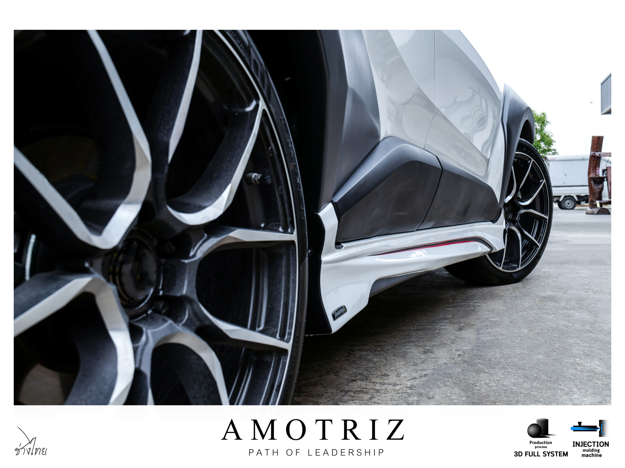 Toyota C-HR Adobe 2018 body kits by Amotriz