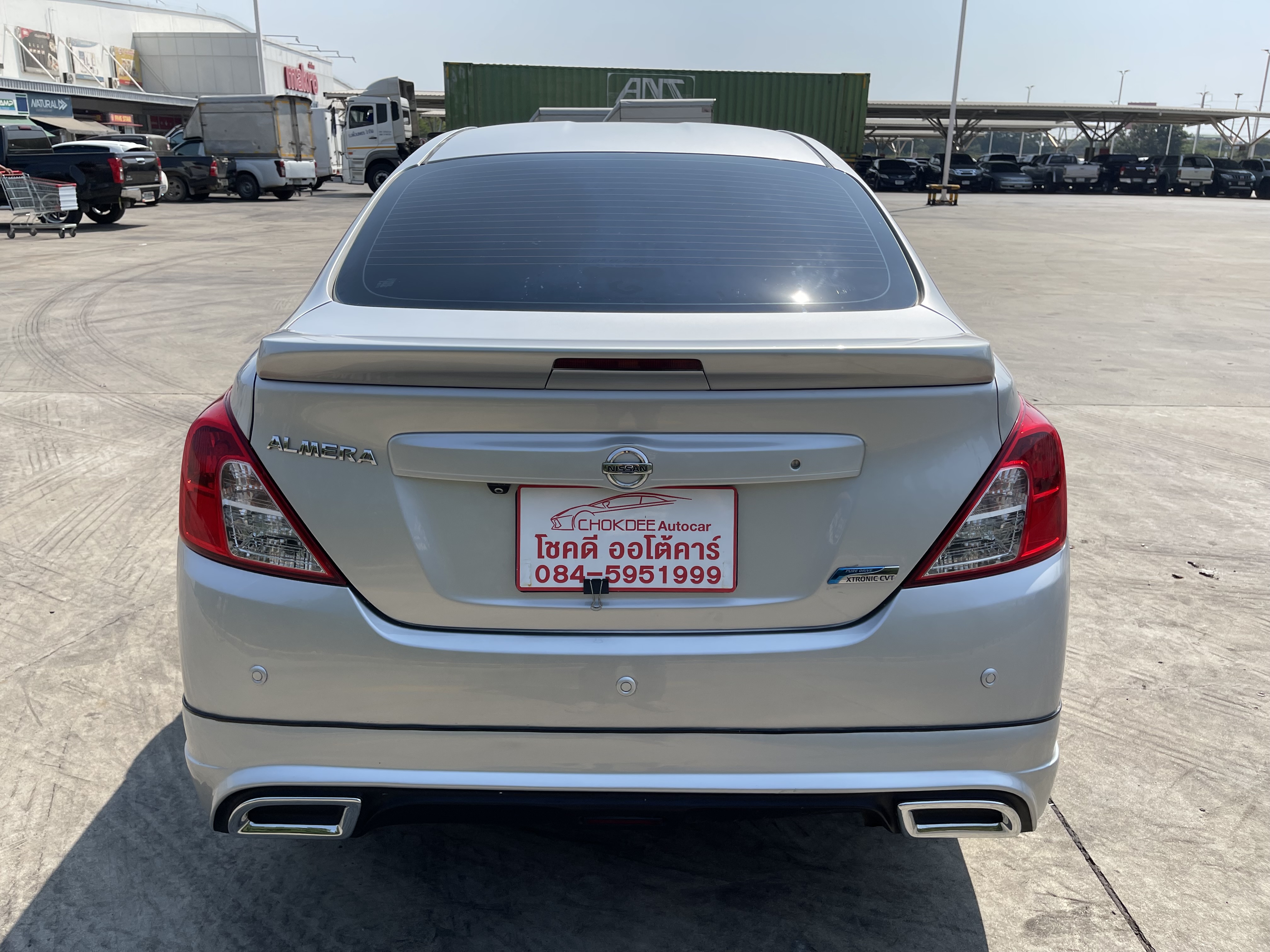 Nissan Almera 1.2 VL At 2014 เงิน