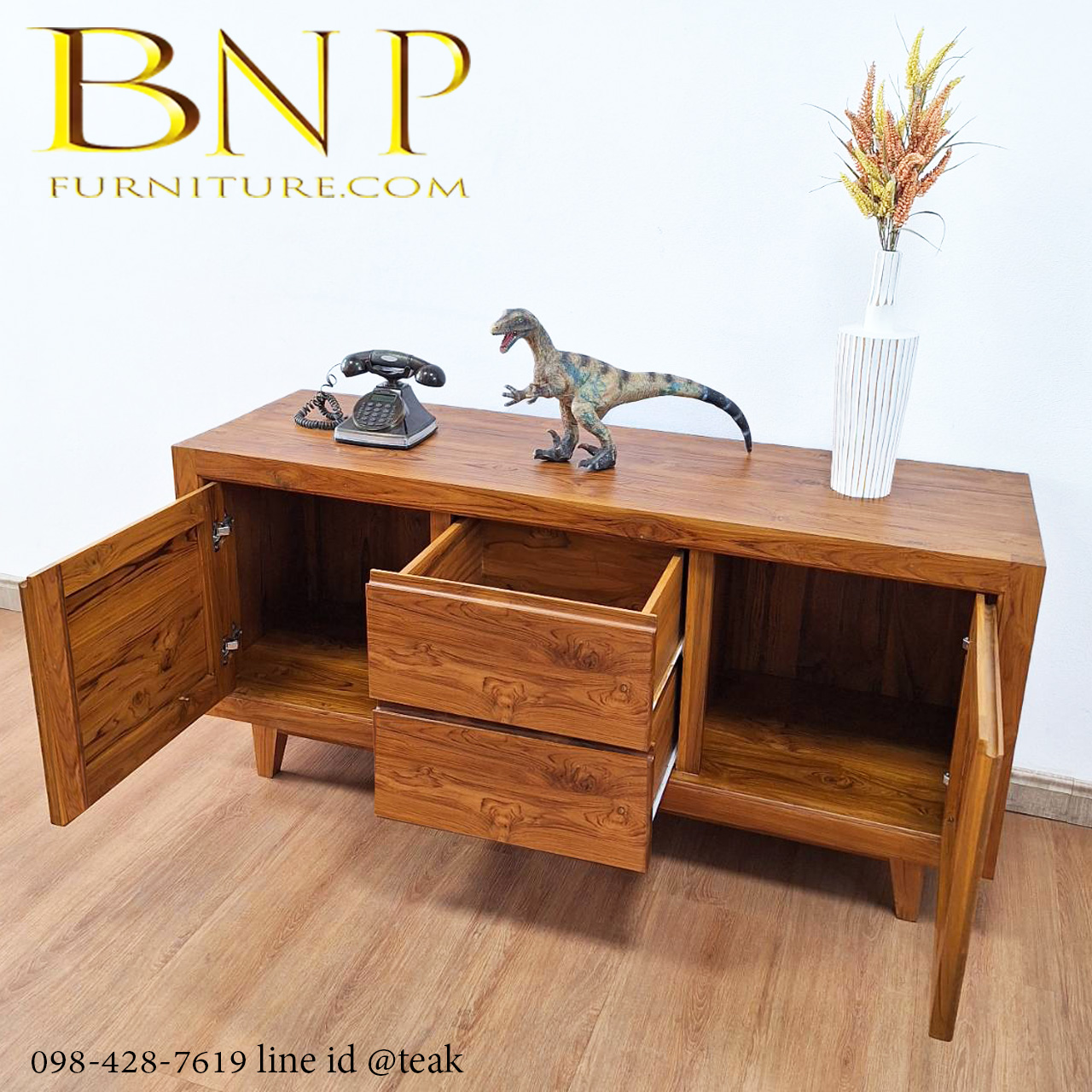 ไซด์บอร์ดวางทีวี รุ่น โฮมไทม์