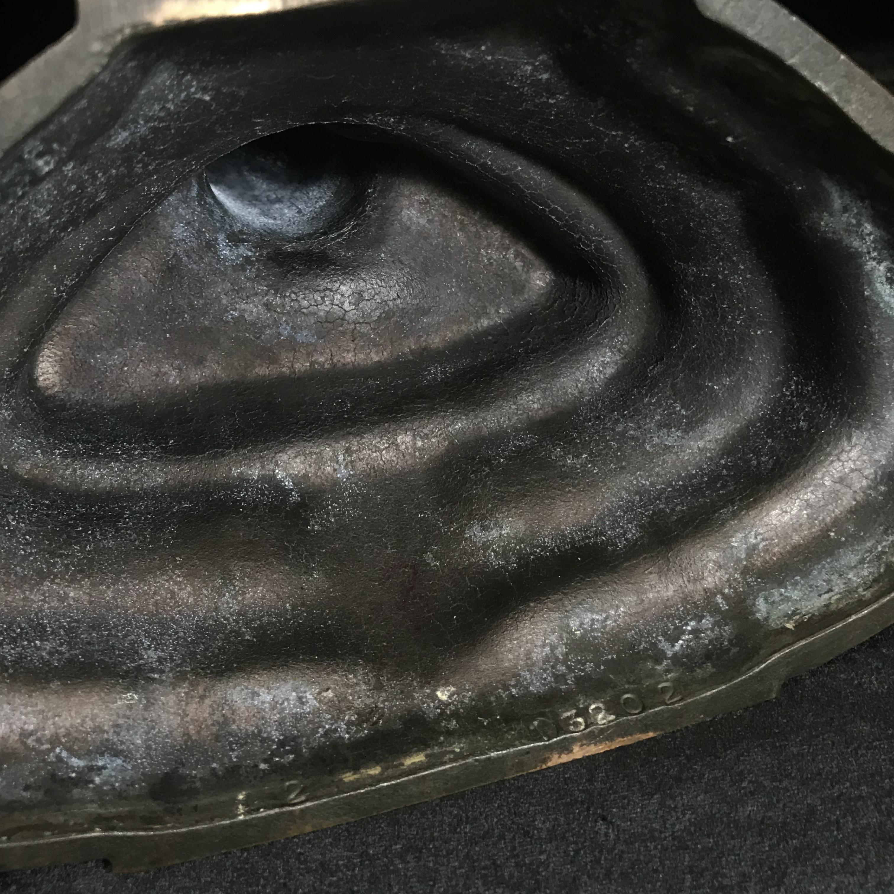 พระพุทธรูปบูชา ภปร ปี2508 วัดบวรนิเวศวิหาร บล็อกหนังไก่ หน้าตัก5นิ้ว(ที่สุดของพระบูชา ภปร วัดบวร)