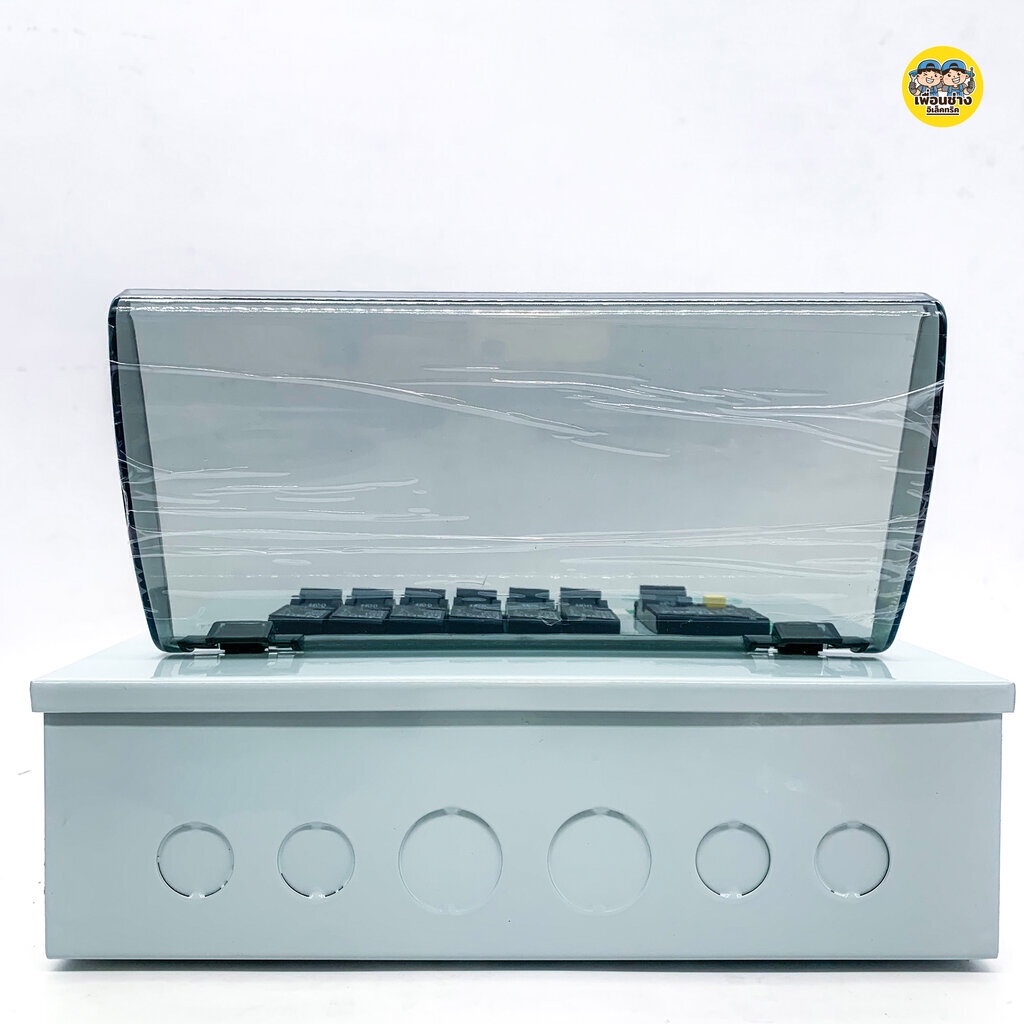 ตู้คอนซูมเมอร์ยูนิต PLUG ON NANO 6 ช่อง (ปลั๊กออน) เมนธรรมดา / กันดูด RCBO คอนซูมเมอร์ ตู้กันดูด ตู้ควบคุมคุมไฟ ตู้โหลดกันดูด PLUG ON