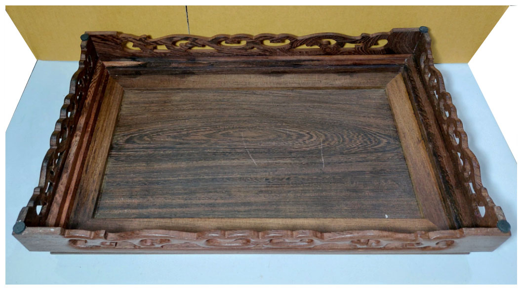 กี๋หรือฐานไม้ สี่เหลี่ยมผืนผ้า ท๊อป 23.5cmx39.5cm