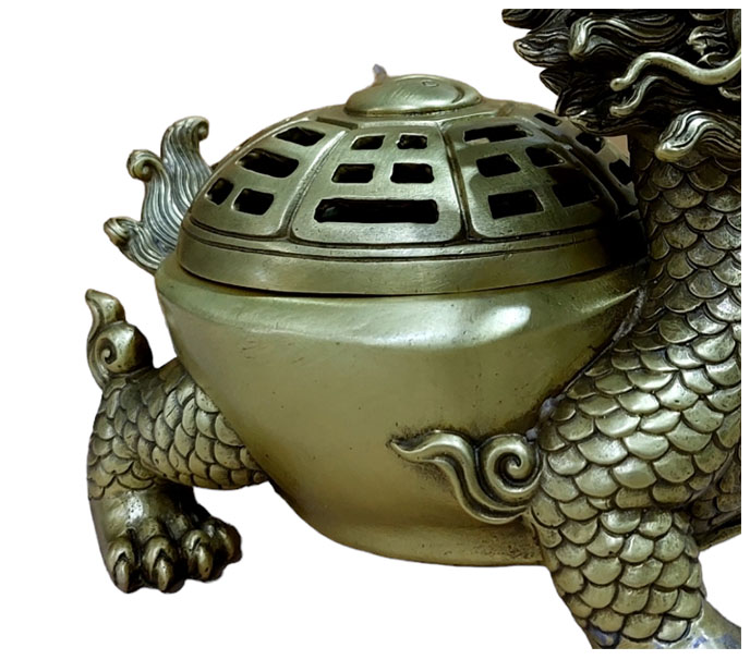 เต่ามังกร-เตากำยาน กระถางกำยาน กระถางธูป ของตกแต่งบ้าน