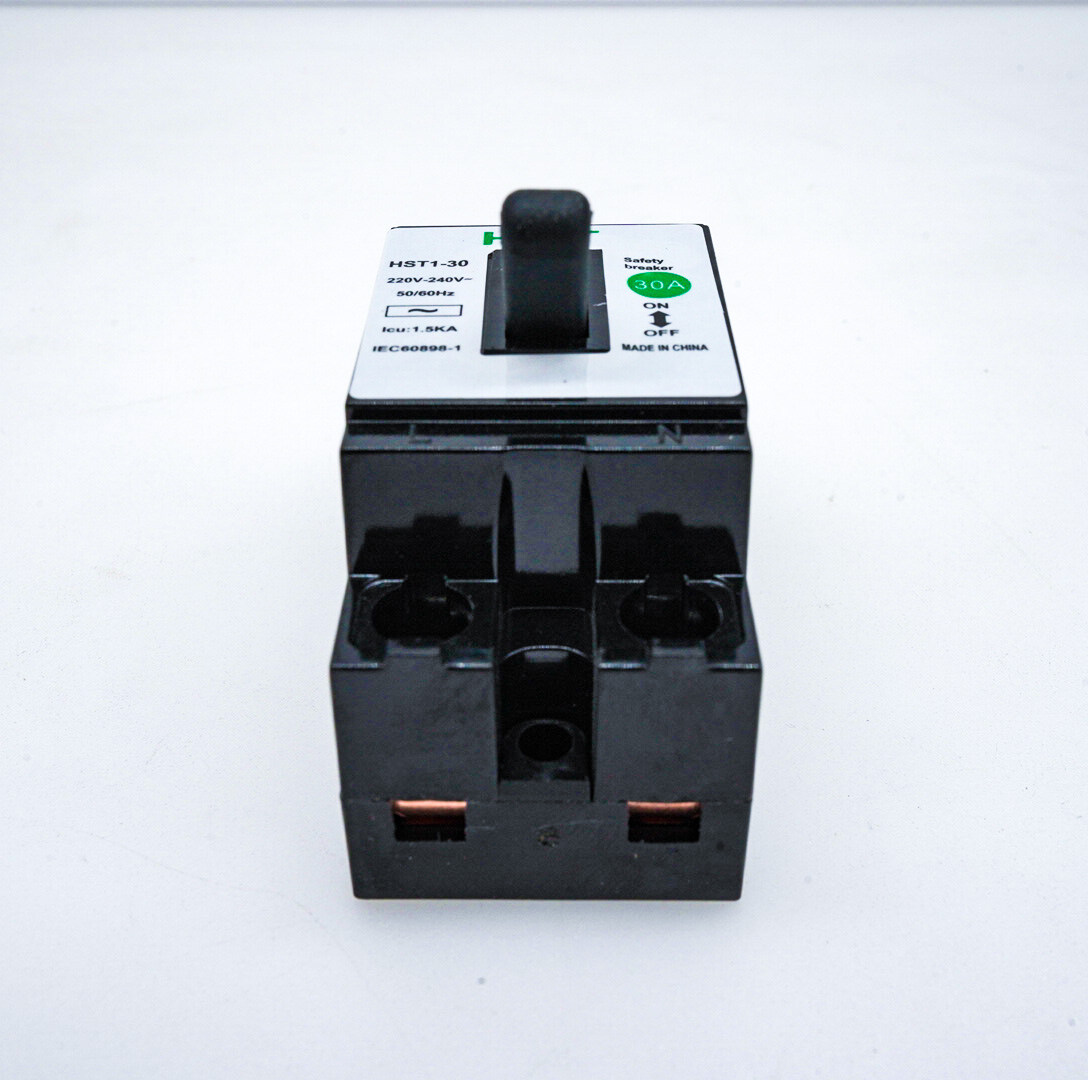 HiET เซฟตี้เบรกเกอร์ 2P 15 / 20 / 30A เบรกเกอร์ เบรคเกอร์ Breaker