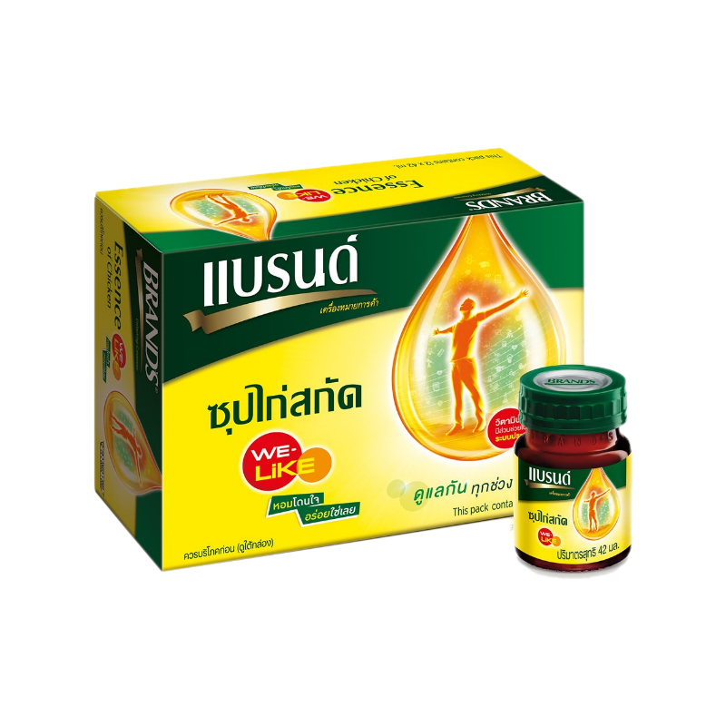 แบรนด์ วีไลค์ ซุปไก่สกัด 42 มล. (12ขวด/แพ็ค)