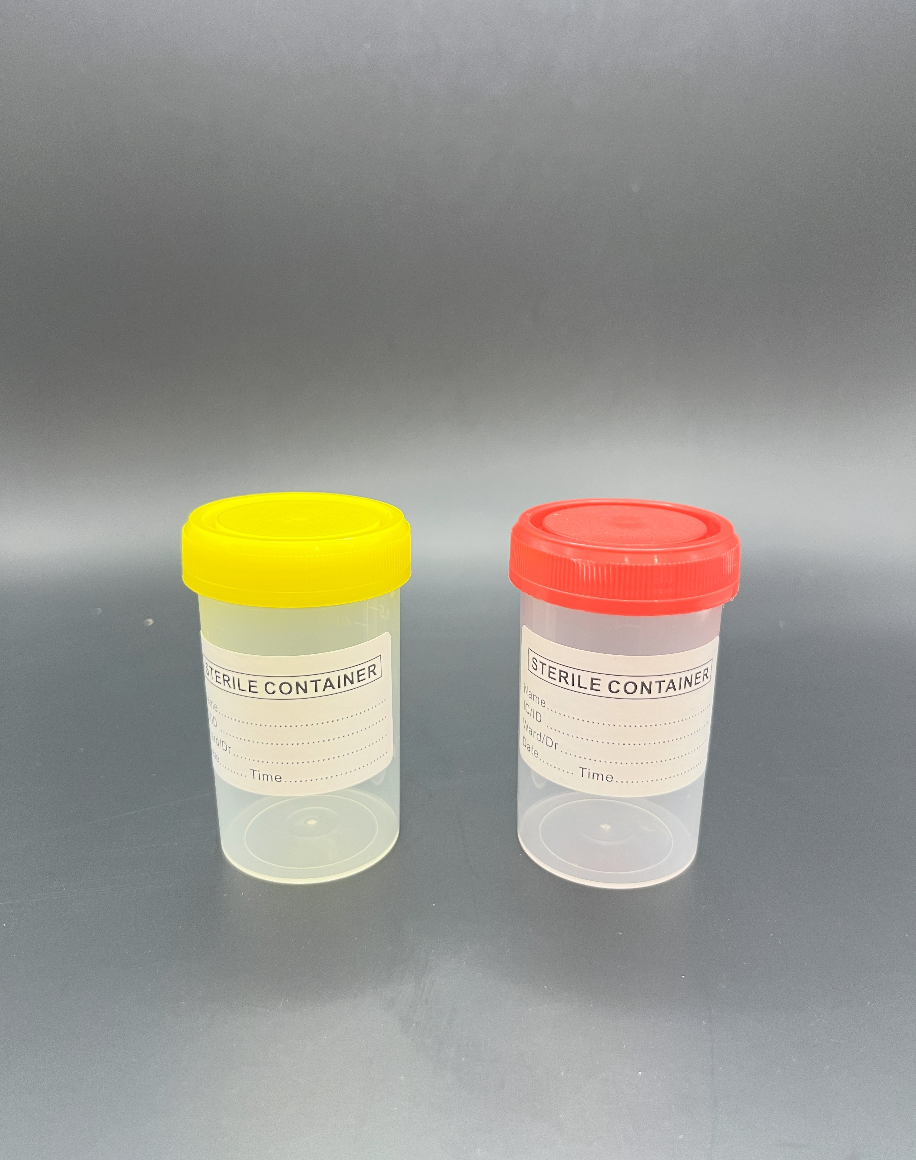 Specimen 60 ml , sample Container sterile/non-sterile , กระปุกเก็บตัวอย่างปัสสาวะ 60 มิลลิลิตร (ขายยกลัง/500ชิ้น)