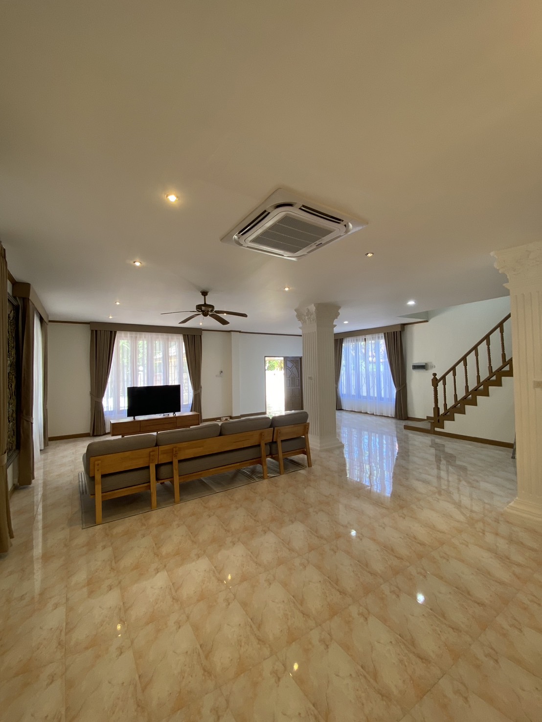For Rent : Chalong, 2-story detached house, 4 bedrooms 4 bathrooms