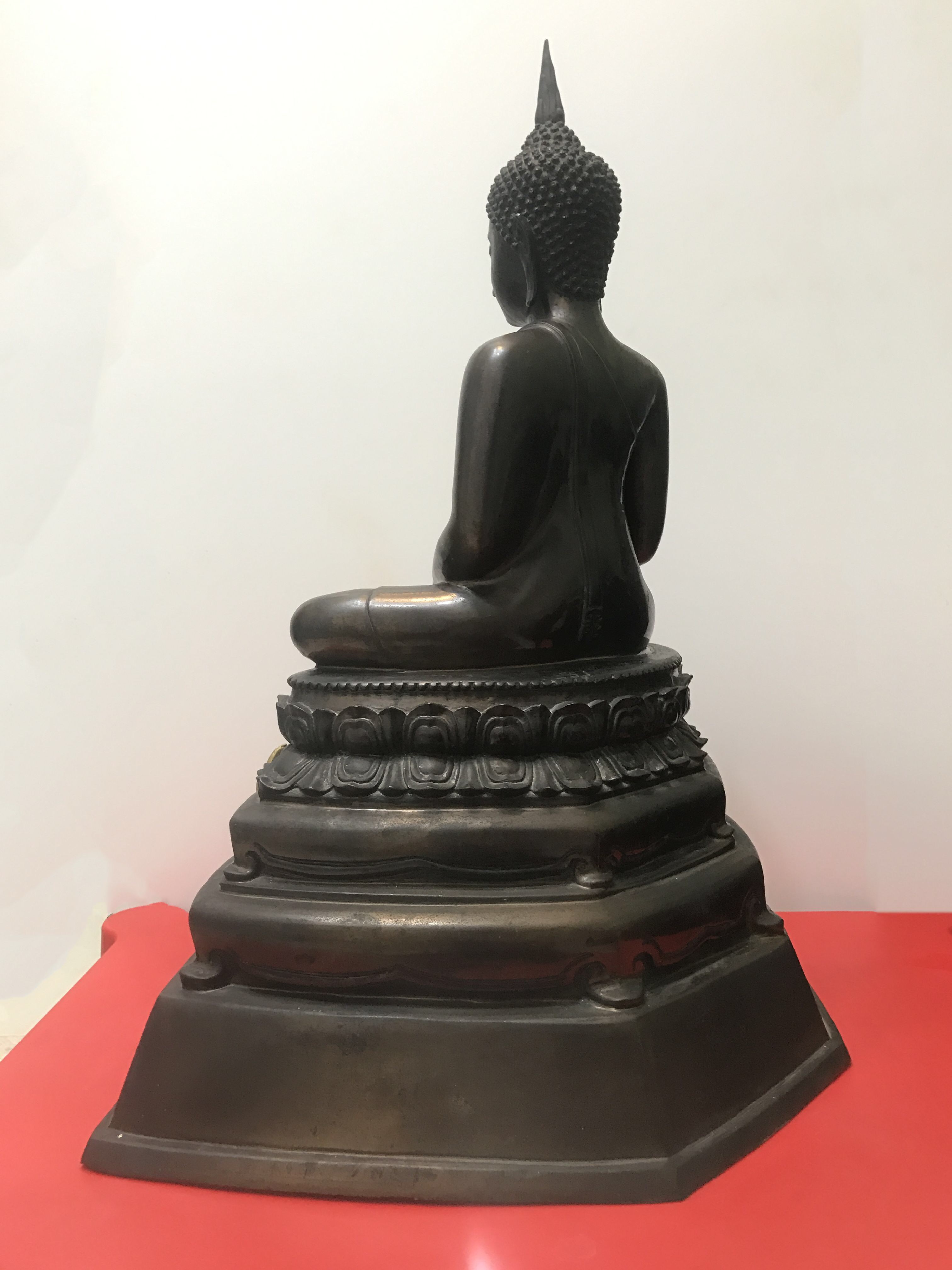 พระบูชา ภปร. วัดทุ่งสีกัน ในหลวงทรงเสด็จเททอง หน้าตัก 9 นิ้ว ปี2525