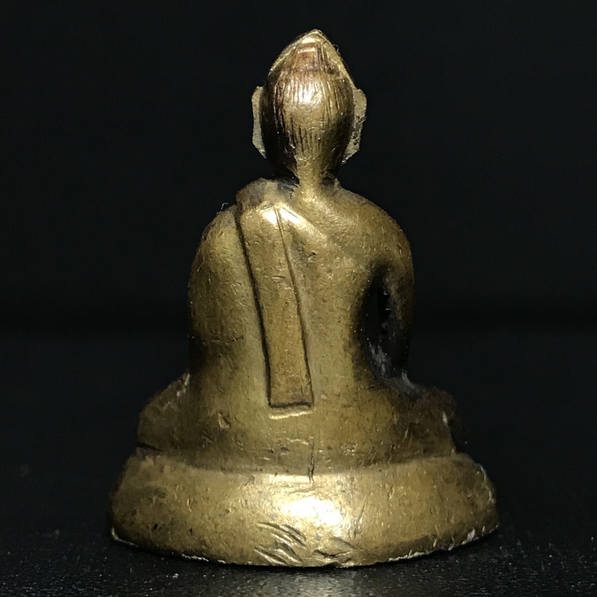 พระกริ่งฝีพระหัตถ์สมเด็จย่า เนื้อทองผสม ปี2515(ในหลวงรัชกาลที่9เสด็จเททอง)