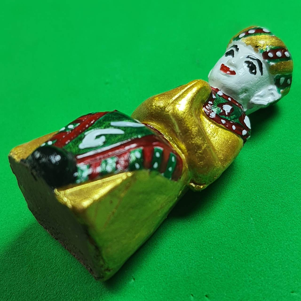 ของนำโชค มะเตรี สีเขียว กุมารทอง กุมารทองพม่า กุมารทองแท้