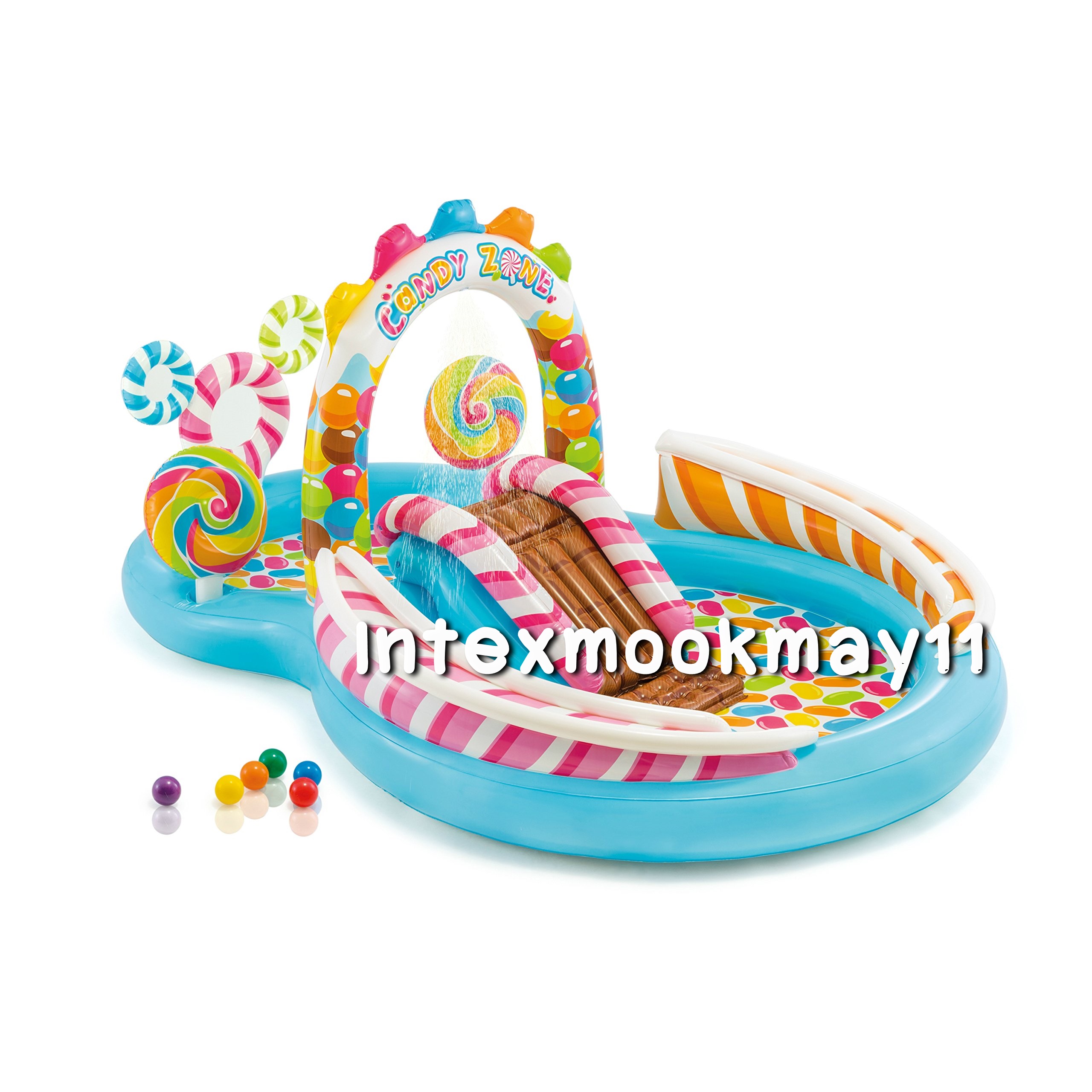 Intex 57149 สไลด์เดอร์ลูกอม แสนหวาน สดใส