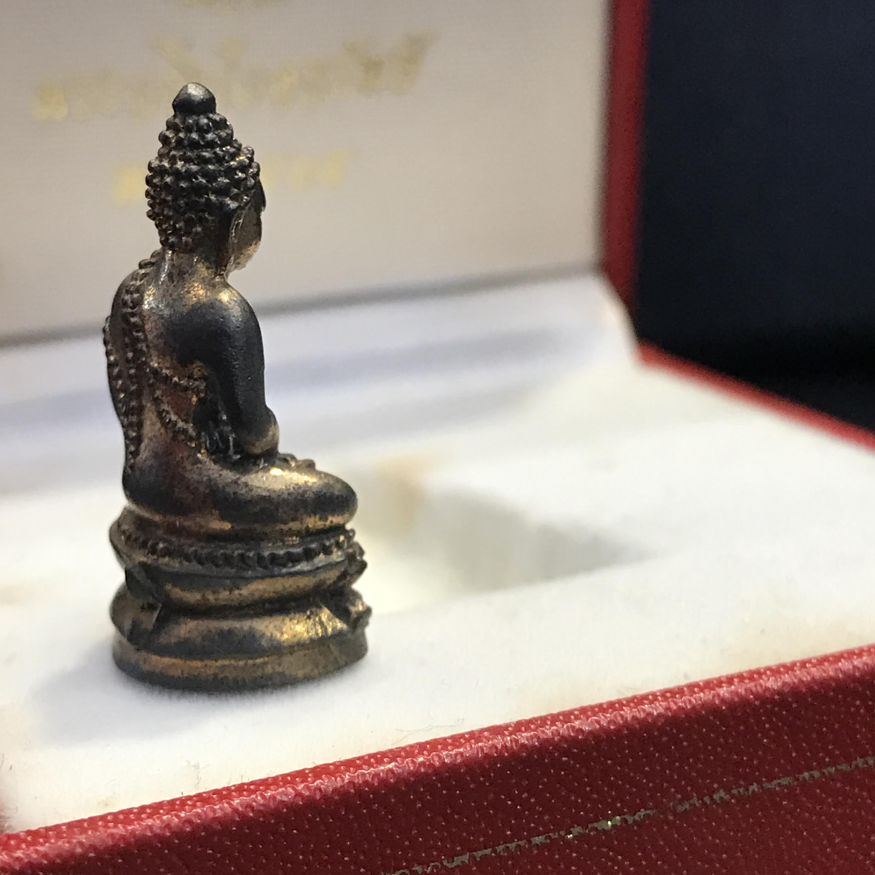 พระกริ่งโภคทรัพย์ วัดบวรนิเวศ ปี2535 เนื้อนวะโลหะ (สมเด็จพระญาณสังวร พระสังฆราชสกลมหาสังฆปรินายกเสด็จเททอง)