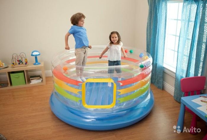 Intex Clear View Jump-O-Lene บ่อกระโดดใสขอบลูกบอล 48264