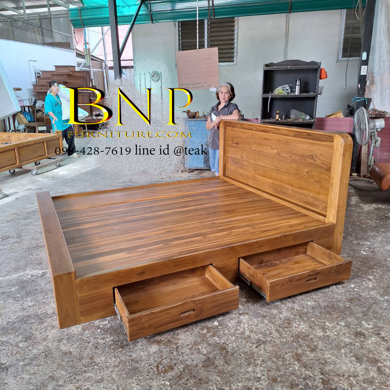 เตียงนอน 4 ลิ้นชัก รุ่น โลเวอร์