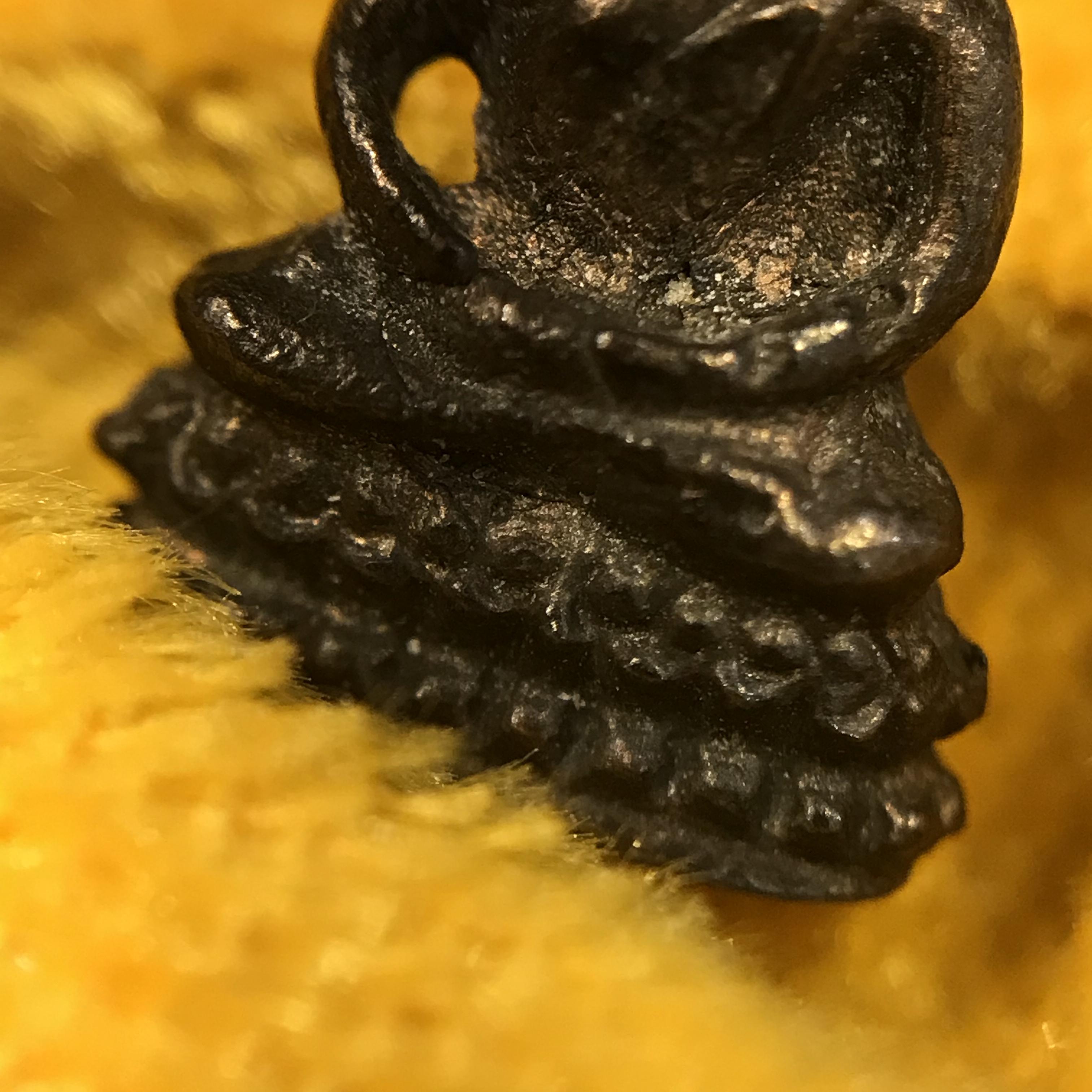 พระชัยวัฒน์อมรโมลี สมเด็จพระวันรัต (จุนท์ พรหมคตโต) วัดบวรนิเวศฯ เนื้อนวโลหะ ปี๒๕๓๔ สภาพสวยหายาก!!!(ตอกโค๊ด)