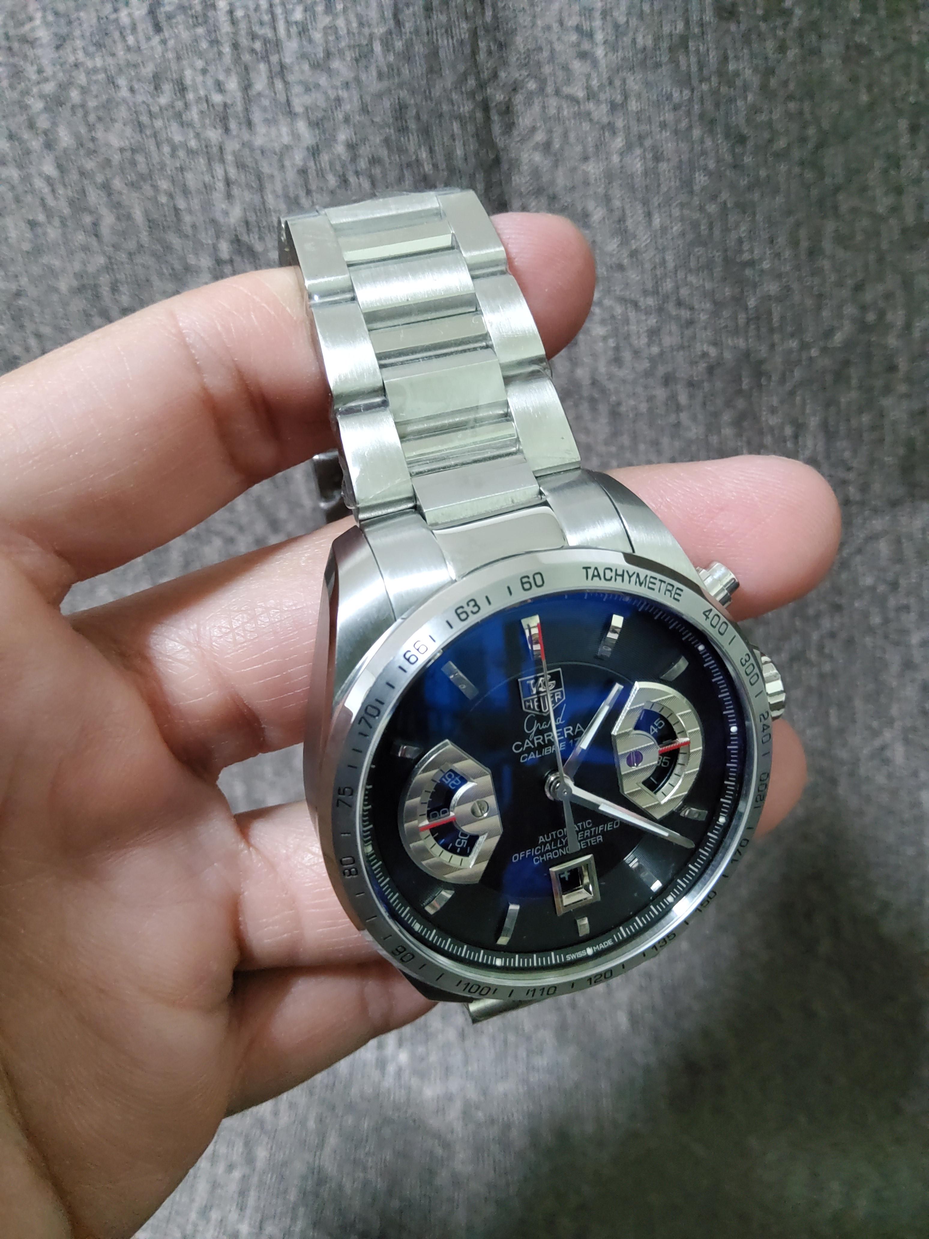 NEW!! TAG HEUER GRAND CARERA CALIBRE 17 (43MM.)