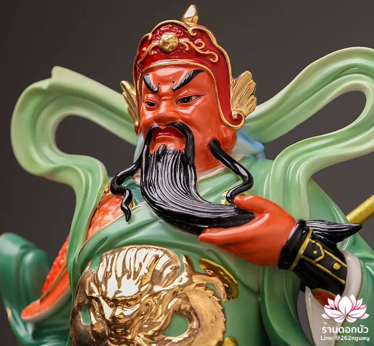 เทพเจ้ากวนอู และพระเวทโพธิสัตว์ (อุ่ยท้อผ่อสัก) ขนาด 12/16 นิ้ว