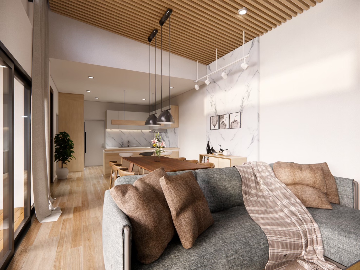 For Sale : Thalang, New Pool Villa @Soi Banjar, 2 Bedrooms 2 Bathrooms