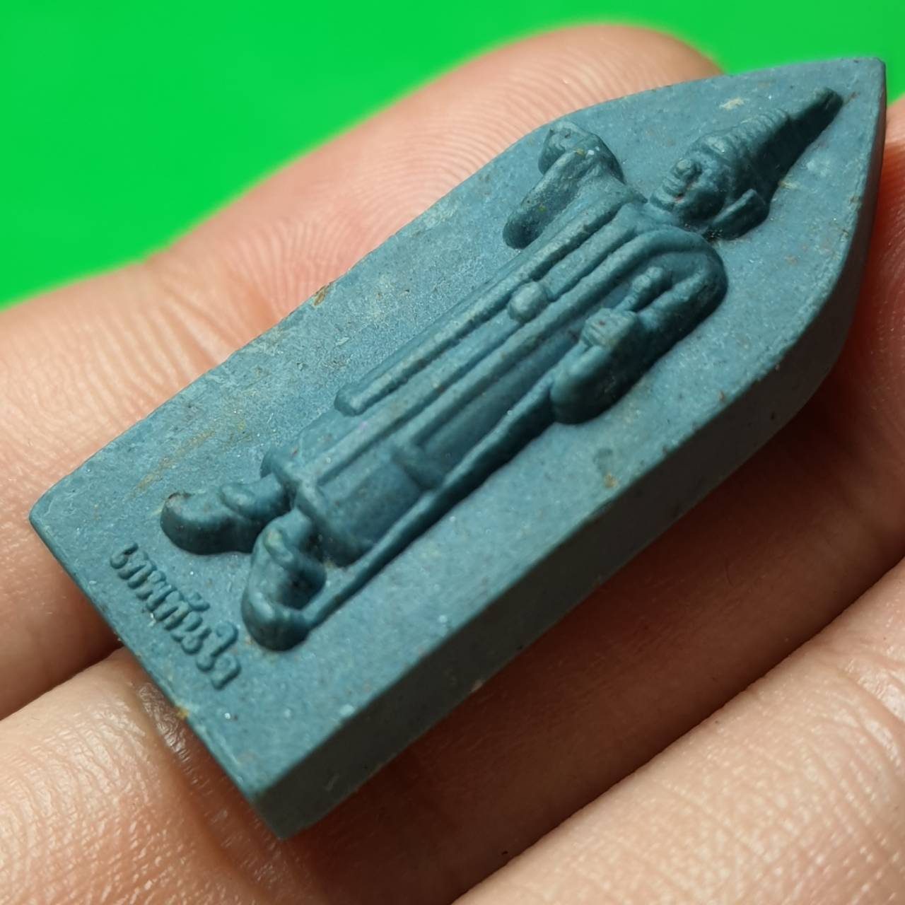 พระเครื่อง เทพทันใจ รุ่น เปรี้ยงสมปรารถนา สีฟ้า เทพทันใจพม่า เทพทันใจ พระแท้ พระเทพทันใจ จี้เทพทันใจ