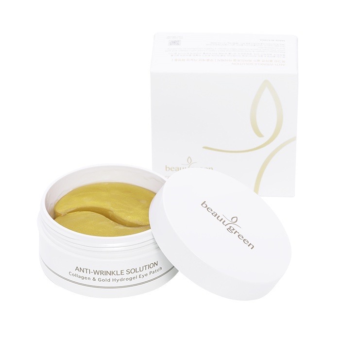 Beauugreen Anti-Wrinkle Solution Collagen & Gold Hydrogel Eye Patch (30pairs)
