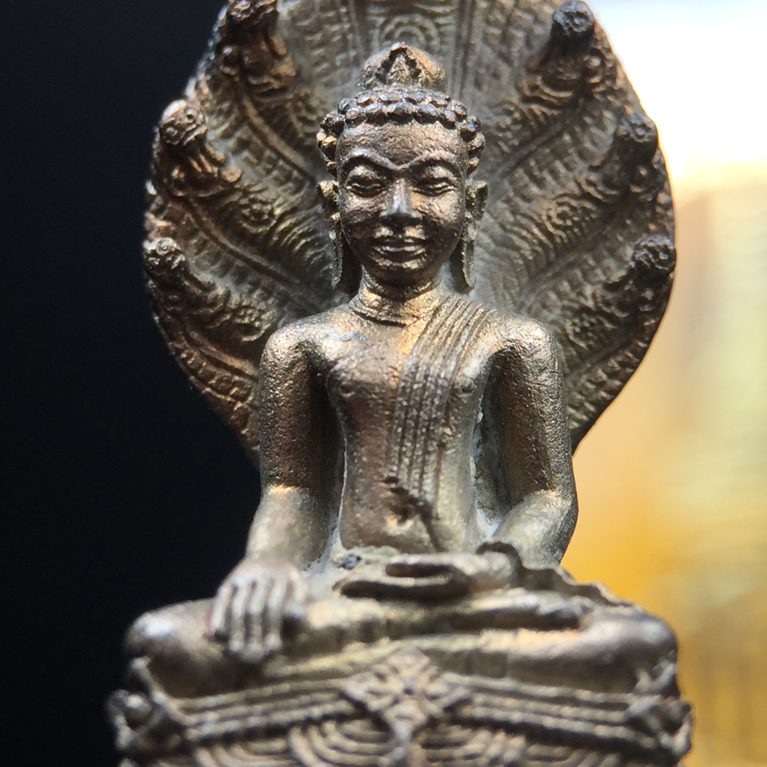 พระพุทธรูปนาคปรกปางมารวิชัย สธ. เนื่องวโรกาสสมเด็จพระเทพรัตนราชสุดาฯ ทรงเจริญพระชนมายุครบ 3 รอบ ปี2534 พระกริ่งนวโลหะ พิธีพุทธาภิเษก ณ วัดบวรนิเวศวิหาร โดยมีสมเด็จพระญาณสังวร สมเด็จพระสังฆราชเป็นองค์ประธาน(พิธีใหญ่ มวลสารดี พุทธศิลป์งดงาม)