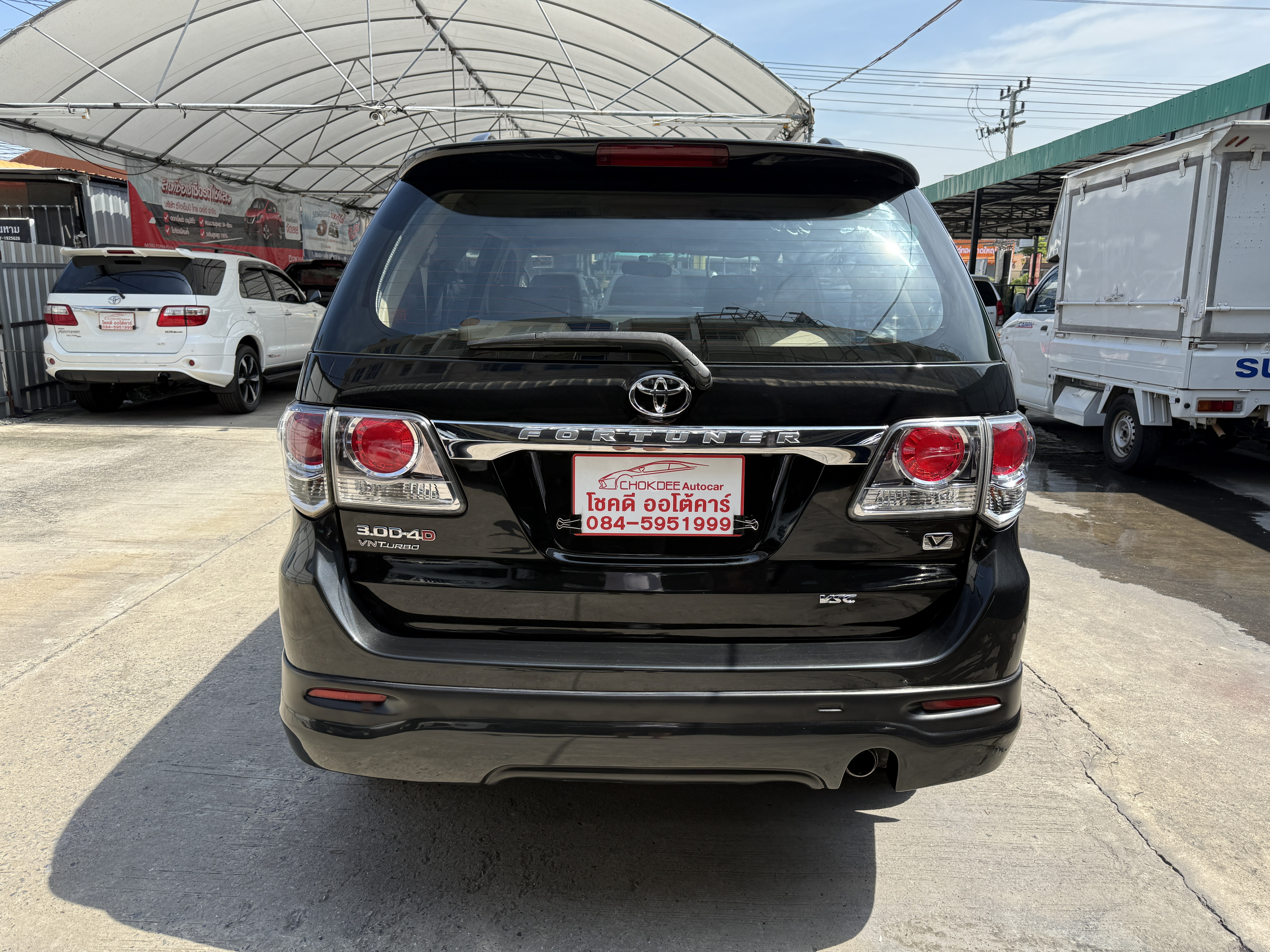 Toyota Fortuner Champ 3.0 V Navi 2WD At 2014 ดำ