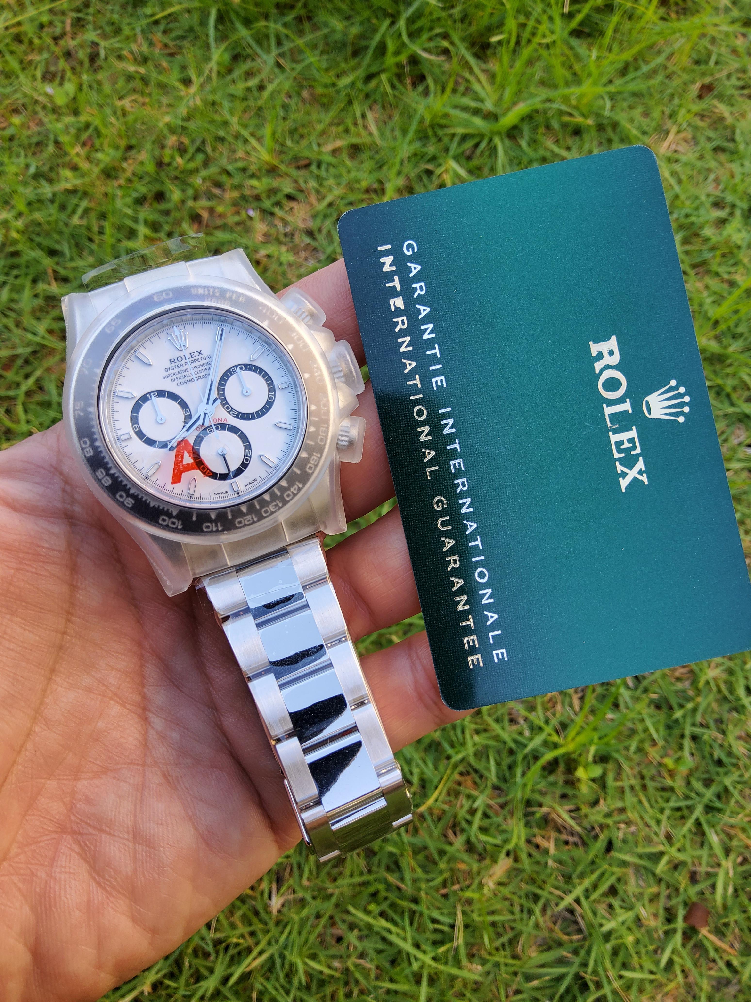 ROLEX DAYTONA CERAMIC 126500 CLONED ROLEX 4131 MOVEMENT