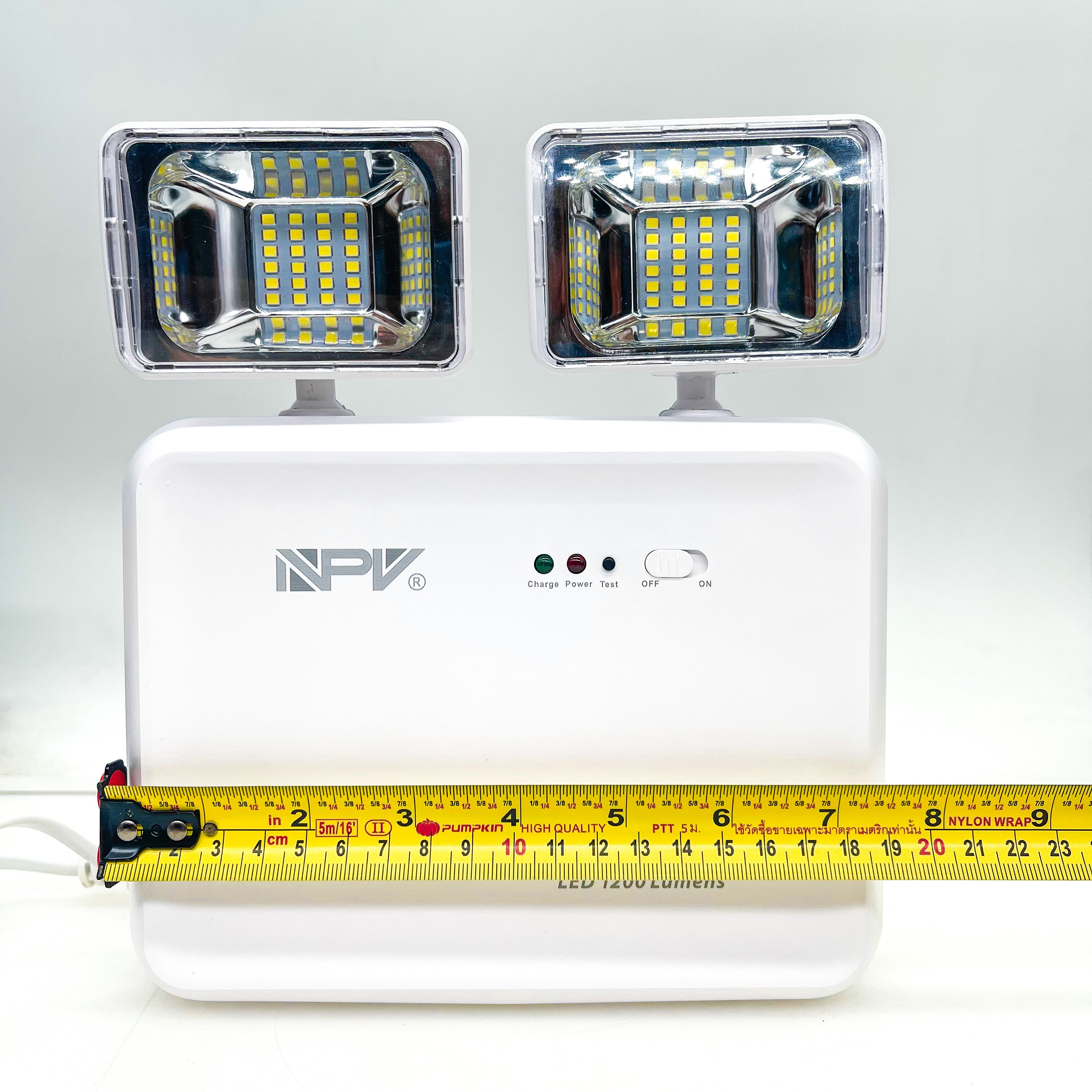 NPV ไฟฉุกเฉิน 10W ไฟสำรอง LED แสงขาว EMERGENCY LIGHT EL2-10w