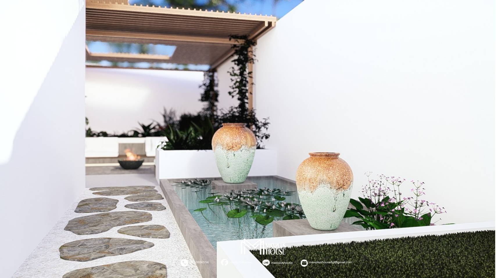 For Rent : Thalang, Private pool villa @ Pakhlok, 4 bedrooms 4 bathrooms