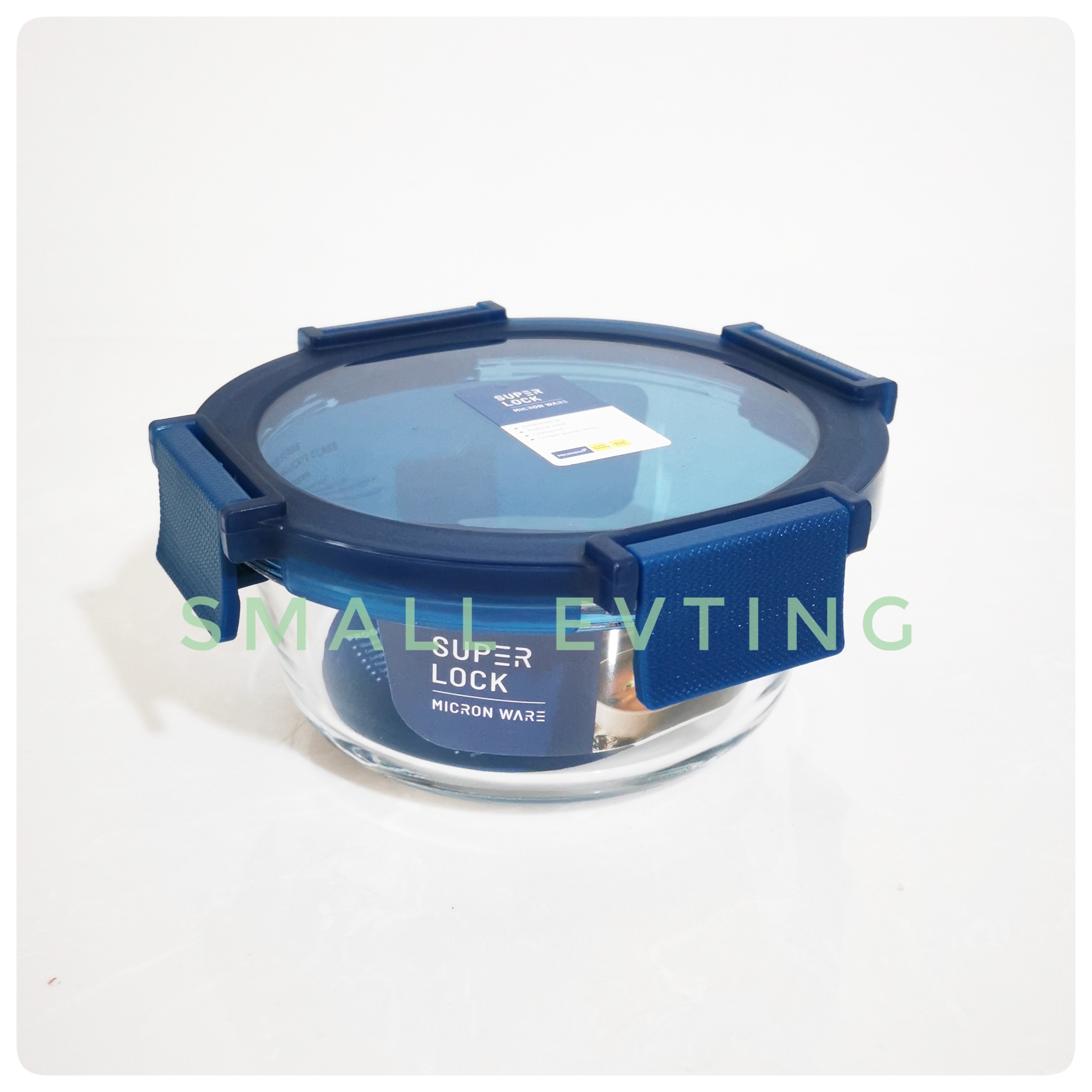 Small Evting กล่อง"แก้ว"ถนอมอาหาร Super Lock แท้ 100 % รุ่น 6215 เข้าเตาอบ ไมโครเวฟ ได้
