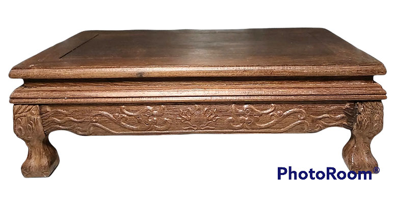 กี๋หรือฐานไม้ สี่เหลี่ยมผืนผ้า ท๊อป 17.5cmx29.5cm