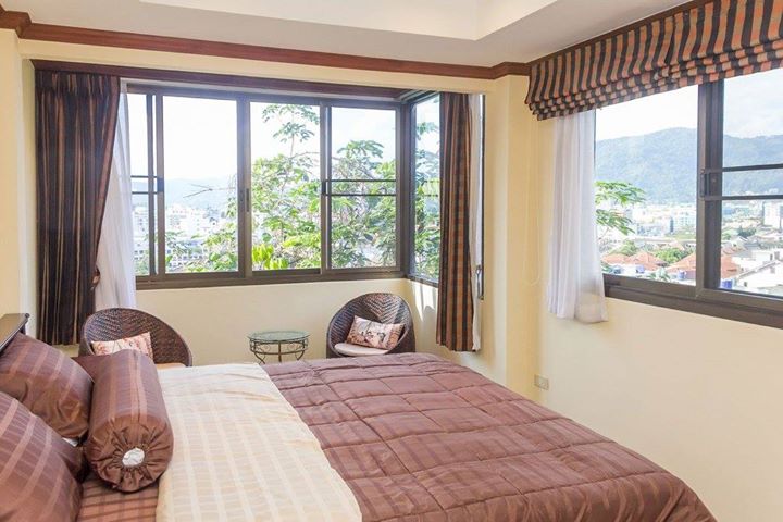 For Rent : Patong Condo Melville House 2 bedroom 1st flr., Sea&City view