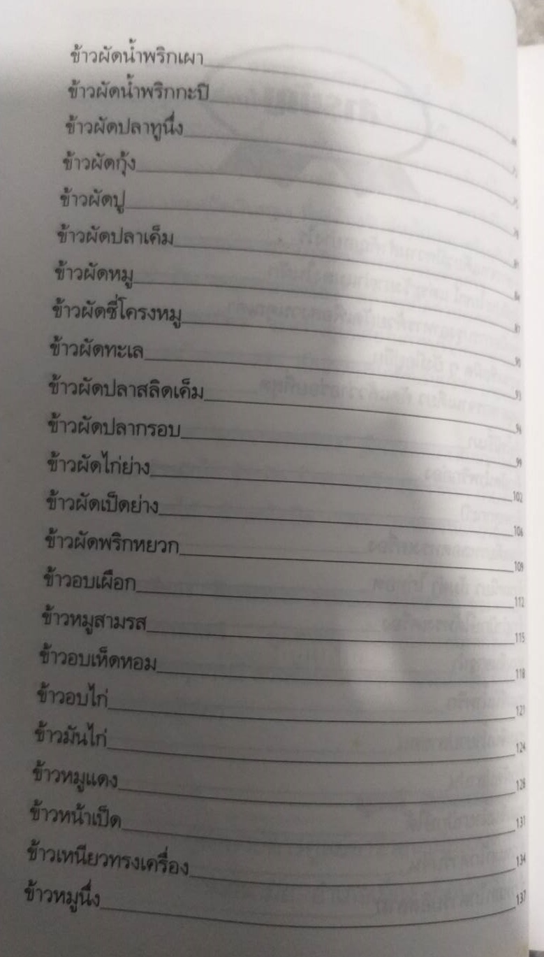[พรเทวะ] หนังสือ โภชนาการอาหารจานเดียว(หนังสือเก่าตามสภาพ)