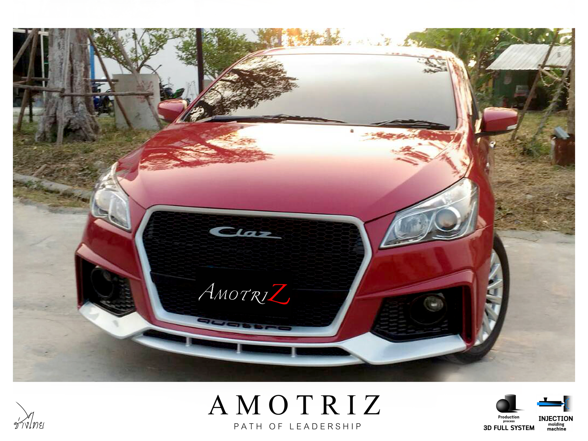 Suzuki Ciaz R8 body kits by Amotriz